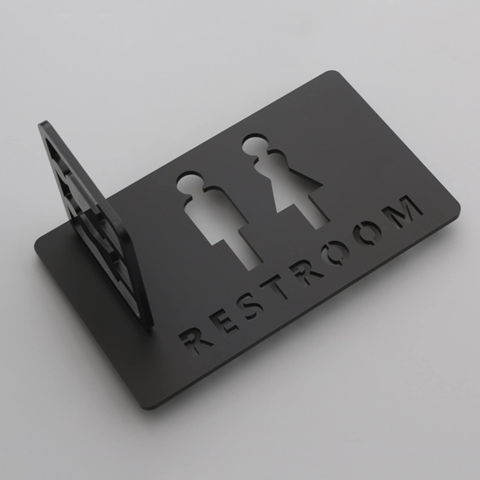 Cartelli in Acrilico per i Servizi igienici, Cartello Decorativo Universale in Acrilico for Porta del Bagno, for Uomini e Donne, for uffici, aziende ristoranti