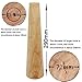 PHYHOO Jewelry Tool Wooden Round Bracelet Sizing Bangle Mandrel Wire Wrapping Tool