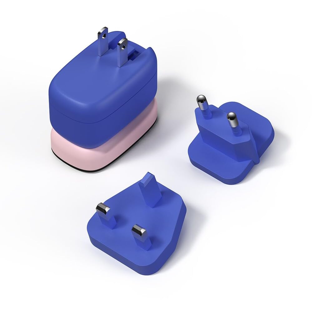 Casetify DOB （ピンク)POWERTHRU モバイルバッテリー Amazon.com: CASETiFY Powerthru 67W Fast Charger - Pink/Blue