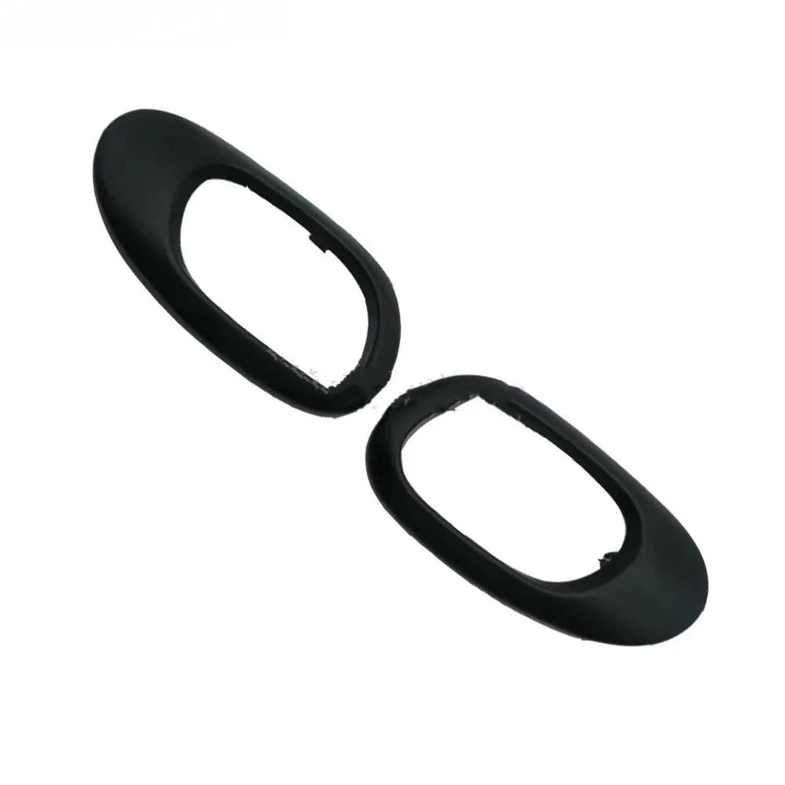 NOHEEU Compatible for Peugeot 206 207 for Citroen C2 Car Inside Handles Frame Cover Interior Door Handle Trim Moulding