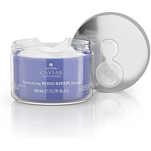 Alterna Caviar Anti-Aging Restructuring Bond Repair Masque, 5.7 Ounce | Strengthens & Protects Damaged Hair , 5.68 Fl Oz (Pack of 1)