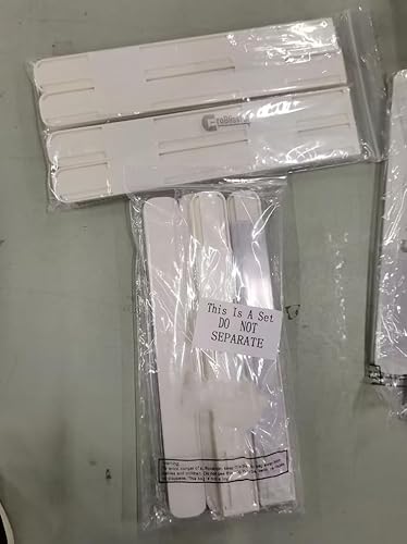 CroBlissful 4 Pcs Adhesive Sliders for Cabinets Pull Out Drawer Organizer Accessories Basket Office Glide Cabinet Tracks Runner Adhesive Drawer Slides Pull Out Replace Guide Rail for Back to School - Image 7