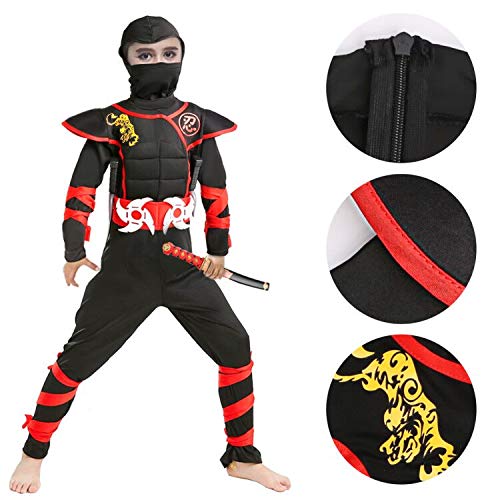Disfraz de Ninja para Niños Halloween miniatura 5
