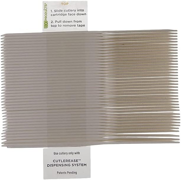 Eco-Products Cutlery for Cutlerease Dispensing System, Knife, 6", White, 960/carton