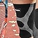 Mava Sports Knee Compression Sleeve Support with Adjustable Strap for Men and Women - Perfect for Joint Pain, Weightlifting, Running, Gym Workout, Squats and Arthritis Relief (Black, Large)