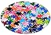 LRRH 1000 PCS Rainbow Palette Jigsaw Puzzle Intellectual Game for Adults and Kids