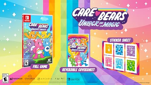 Nintendo Switch Care Bears aventure magique console salon portable