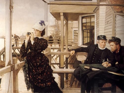 Lienzo artístico La figlia del capitano di Jacques con acabado elegante de 60x90cm
