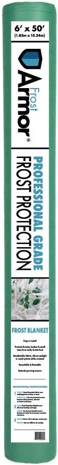 Large Frost Armor Blanket 6′ X 50′ (Frost Protection for Plants) Value Blanket Roll