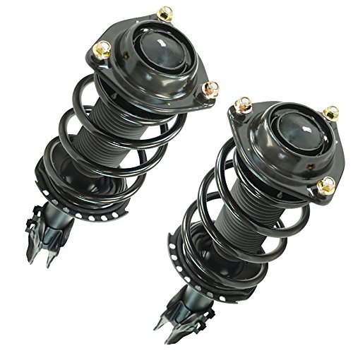 Image of TRQ Front Driver and Passenger Side Strut and Spring Assembly Set Loaded | For 11-16 Hyundai Elantra Sedan