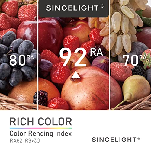 SINCELIGHT B22 LED Light Bulbs 11W,1150 Lumens (100W Incandescant Equivalent) Warm White 2700K, Bayonet Cap BC - Image 3