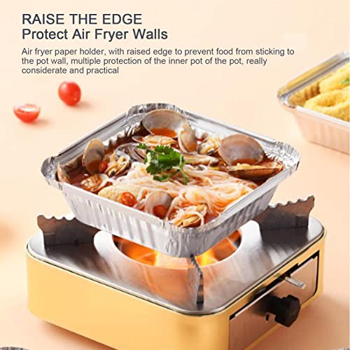 Olvídate de limpiar la freidora de aire con estos recipientes de aluminio para hornear 3