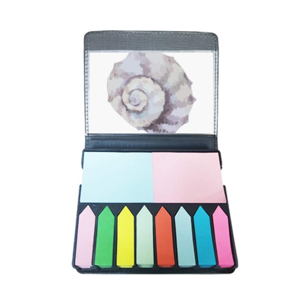 Escargot autocollant note et marqueur page marine coloré pour ne plus perdre vos intercalaires