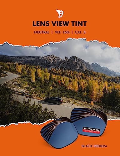 Image of PRO+ Polycarbonate Replacement Lenses & Rubber Kits for Oakley Radar EV Sunglass