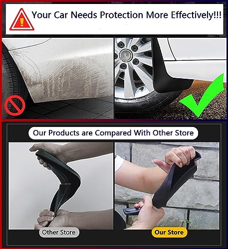 Protectores contra salpicaduras traseros para Honda Fit Jazz 2009-2013 7