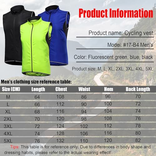 Gilet de cyclisme imperméable pliable et veste sans manches coupe-vent