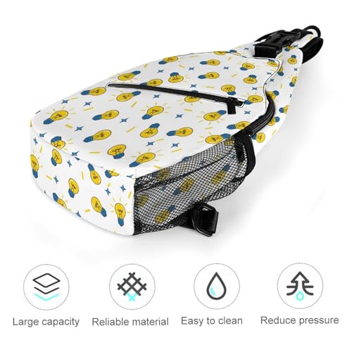 Mochila Crossbody Ligera con Correa Ajustable para Senderismo miniatura 5