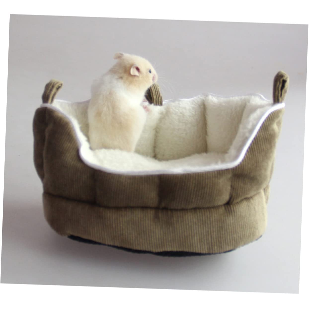 FOMIYES 3stücke Sofa Für Nagetiere Bequeme Hängematte Für Frettchen Meerschweinchen Hamster Und Andere Kleintiere Kaffee Farbe Kuschelig Und Warm Schlafen Und Entspannen
