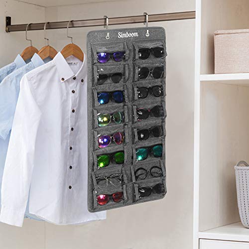SIMBOOM Organizer da Parete per Occhiali da Sole