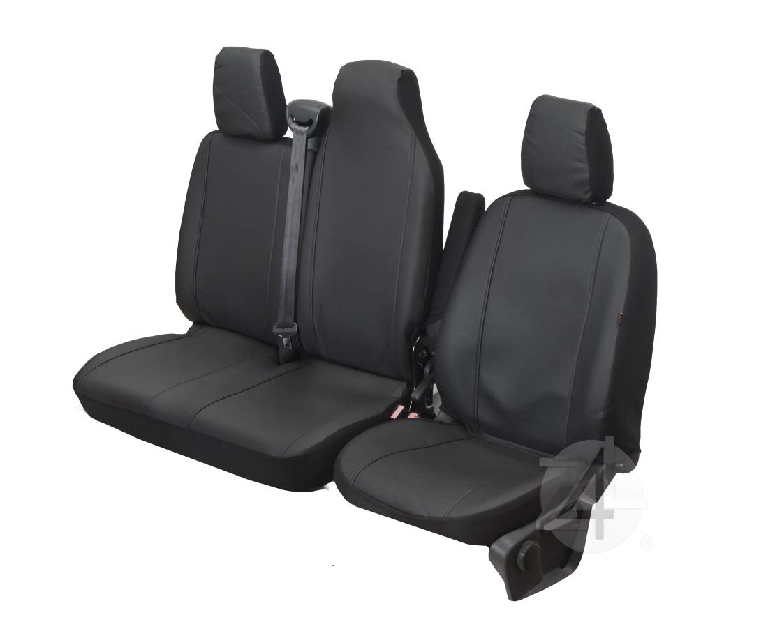 Bestelbus stoelhoezen voor Iveco Daily 4 | Met armleuning hoezen | Set