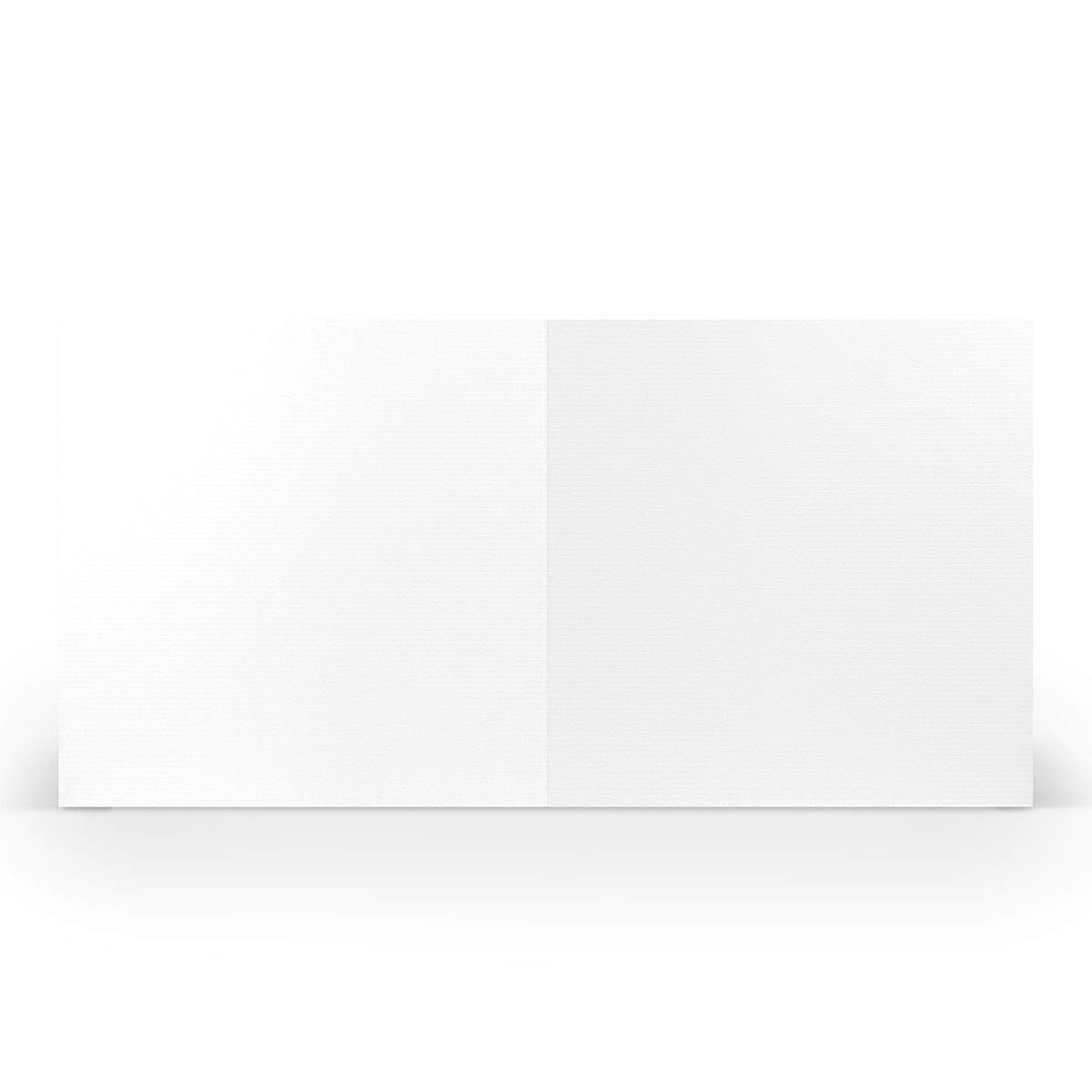 PAPERADO 100 tarjetas plegables cuadradas – 15,7 x 15,7 cm – blanco acanalado – 220 g/m² – Tarjetas dobles en blanco tarjetas plegables tarjetas de invitación para manualidades cumpleaños boda