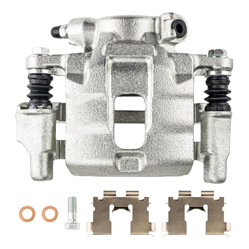 Image of KAX Disc Brake Caliper Assembly Fit for Geo Tracker 1989-1997, Suzuki Sidekick 1989-1998, Chevrolet Tracker 1998, Suzuki X-90 1996-1998, Front Left Driver Side
