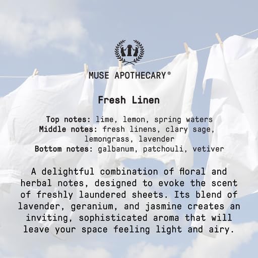 Muse Apothecary ホームリチュアルアクティブ消臭スプレー - 家庭用消臭剤 - 家具消臭スプレー&amp;バスルーム消