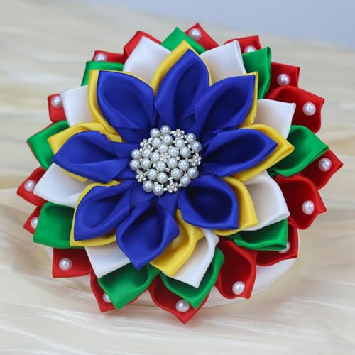 Image of Order of The Eastern Star OES Flower Broch Pin OES Symbol Greek Sorority Paraphernalia Jewelry Sisterhood Gift