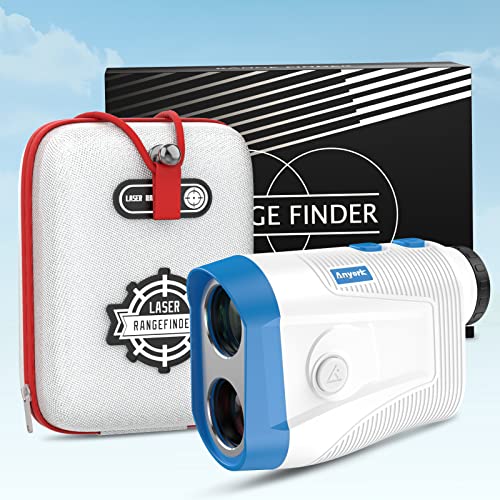 Anyork Golf Laser Rangefinder,Rechargeable Battery With Type-C Cable,6X Magnification Hunting Range Finder With Slope And Target-Lock Vibration Function #TOP6