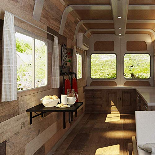 Need Wall Mounted Folding Table - Heavy Duty Small Fold Down Dining Table Length 30" Width 20" Perfect Addition To Home Office/Laundry/Home Bar/Kitchen & Dining Room Ac15Cb(L30 W20) #TOP2