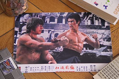 Affiche Bruce Lee The Way of the Dragon 1972 photo de collection 10x15 cm