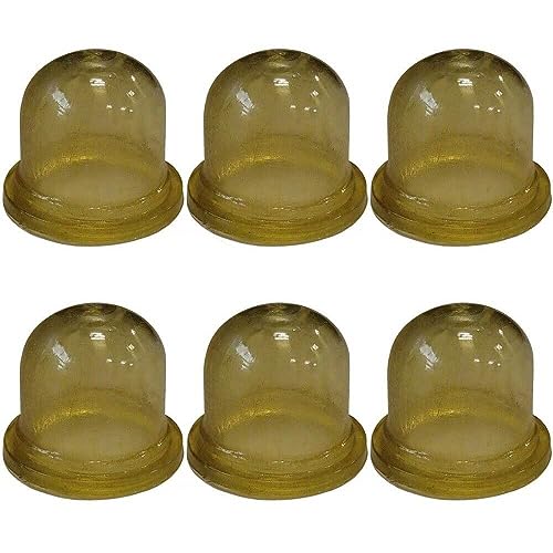 LEFITPA 6 Pack Replacement 4226 121 2700 Fuel Primer Bulb for Echo for Stihl for Ryobi for Homelite for Oregon for Rotary 0057003 0057004 12538108660 A01195A for Zama C1U C1Q/M Models (3/4