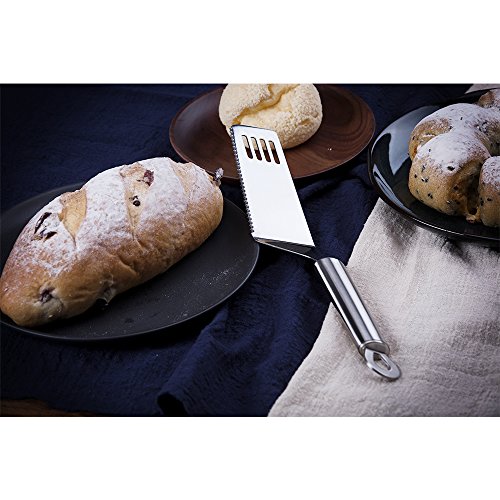 Tafond Stainless Steel Pie Cutter And Server, Cake Cutter And Pastry Spatula With Serrated Blade, Set Of 1 #TOP2