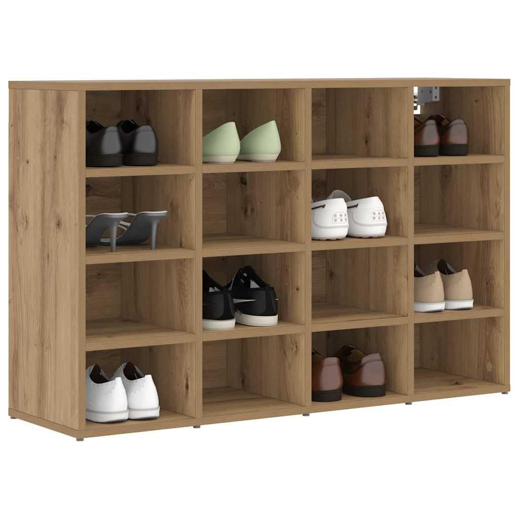 Szafka Na Buty 103x30x67 cm Drewno Inżynieryjne Dąb Artisan Do Przedpokoju