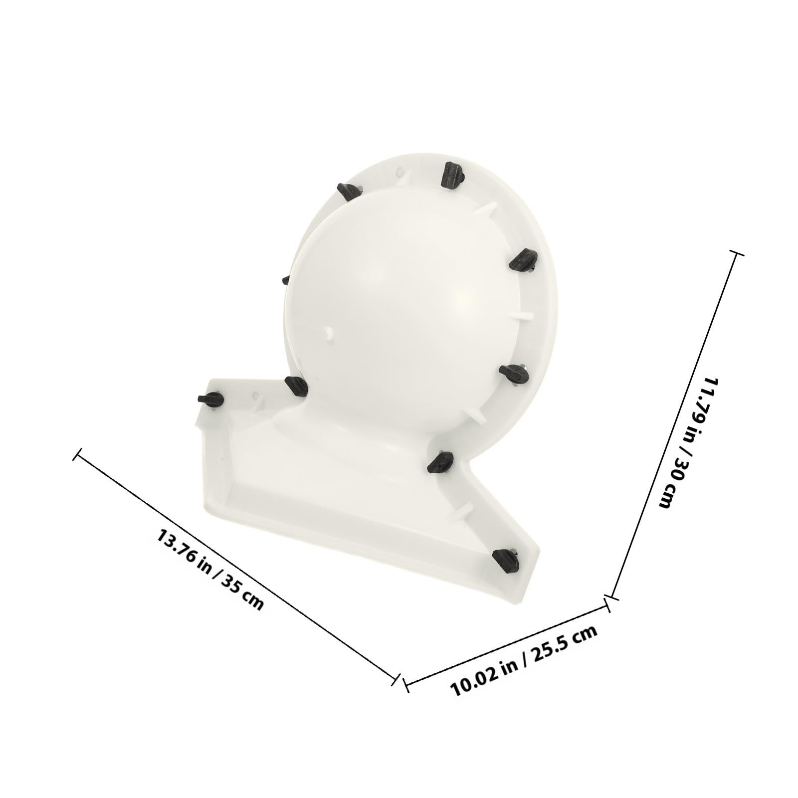 Moule Sphérique pour Colonne Romaine en PP Beige, Facile à Nettoyer, Décor Créatif pour Projets Architecturaux et Bricolage Feng Shui Couleur Aléatoire