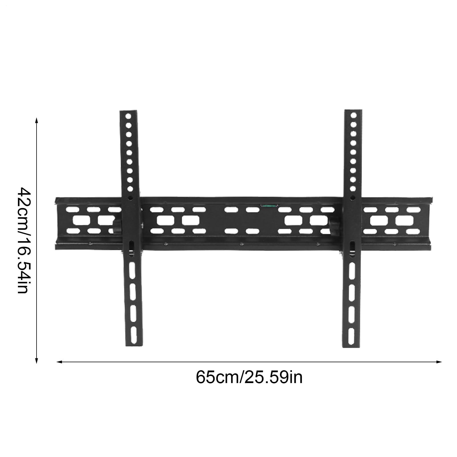 Supporto TV Regolabile Supporto Regolabile con Alzo per TV a Parete | Struttura Sottile e Moderna per Schermi o , Ideale per Camera da , Soggiorno e Hotel