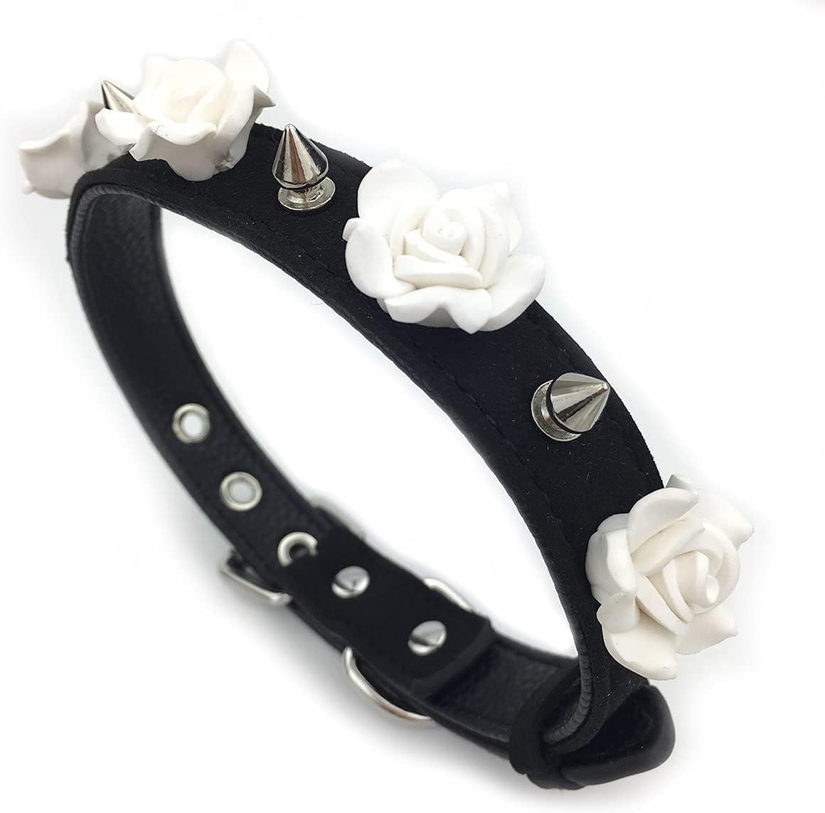 Succuba Handmade Flower Choker Collar Necklace for Women and Men
