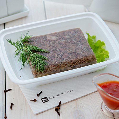 Restaurantware-Asporto 24 Ounce Take Out Containers, 100 Food Containers With Lids - Microwavable, Disposable, White Plastic To Go Food Containers, No BPA, For Take Out And Delivery - Thumbnail 3