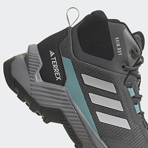 Adidas Damen Eastrail 2.0 Mid RAIN.RDY Hiking Waterproof Shoes, Grey Five/Dash Grey/Core Black, 39 1/3 EU