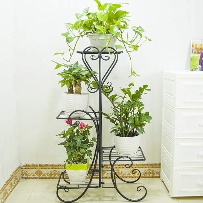 R2H Gallery Marvel Planter Bell Flower Planters Stand for Plants Pot Stand for Living Room Decor Indoor & Outdoor Plants Stand for Balcony Living Room Décor (Black) (B0CZSGHVCN) Amazon Price History, Amazon Price Tracker