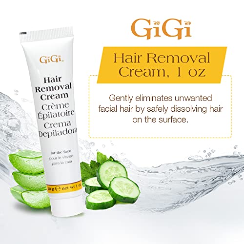 Gigi Hair Removal Cream, for the Face, and Calming Balm Set 1 ounce