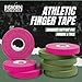 Bighorn Athletics Jiu Jitsu Finger Tape, Athletic Sports Tape For Injuries & Support: BJJ, Judo, Wrestling, Rock Climbing, Volleyball, Hands & Toes | 0.5-Inch x 45-feet, 8-Rolls, Military Green & Pink