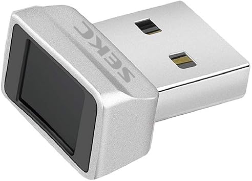 ExclusiveSEKC USB Fingerprint Key Windows Hello Compatible 0.05 Seconds Fingerprint Authentication for Security SFSD-01