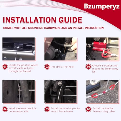 Bzumperyz RS-5000 Break Away Device For Rv Towed Vehicle Braking Control System thumb #3