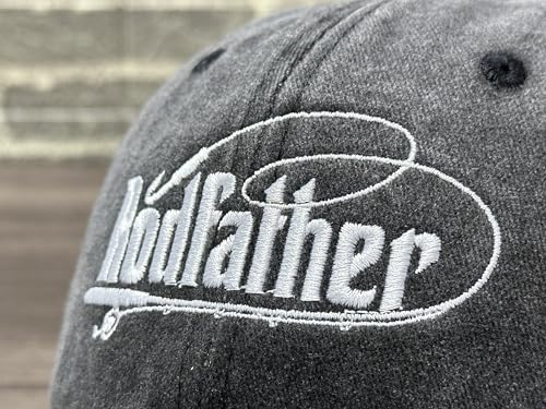 Image of Embroidered Adjustable Baseball Hat for Men Women, Washed Cotton | Premium Embroidery Design, Adjustable Metal Buckle Closure, Simple Lifestyle Wear
