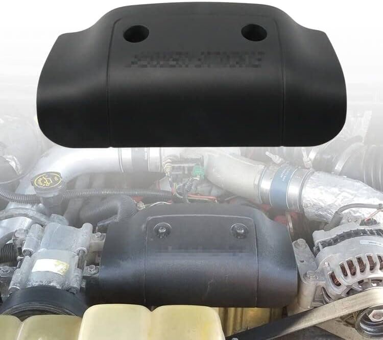 Colector de admisión de motor 7.3L Diesel Power-stroke - Cubierta de vestir compatible con 1999.05-2003 F-ord Su-per Du-ty Excursion Engine Cover