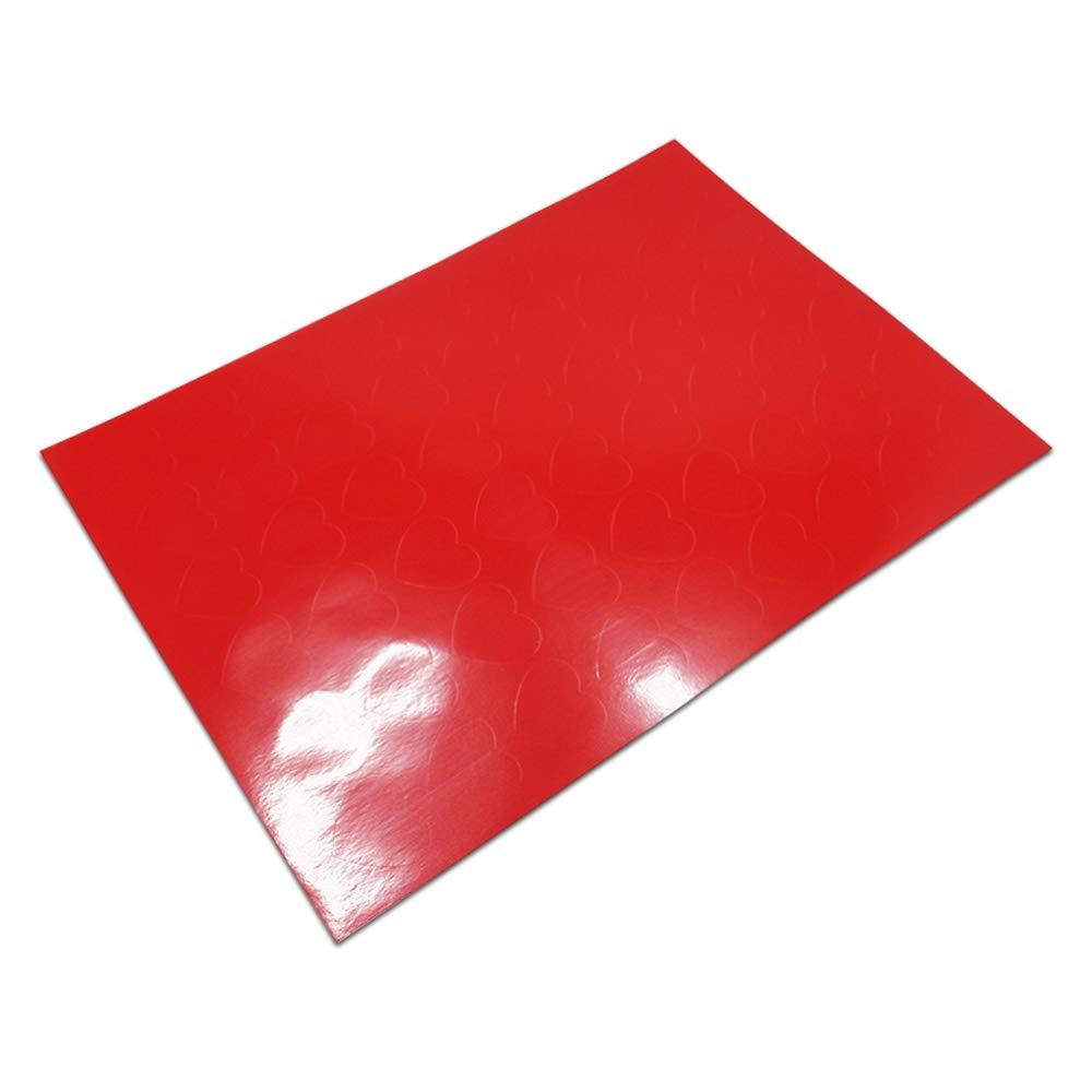 Coeur rouge/étiquette adhésive Fragile Avertissement Joint autocollants Équipement auto-adhésif for appareil électronique Livraison Bonne