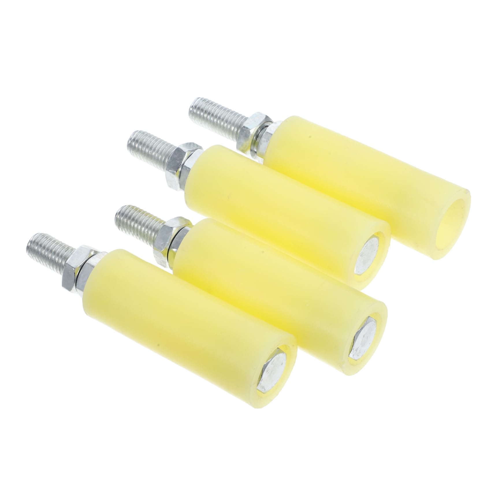 Roulettes en nylon pour portail coulissant DOITOOL : lot de 4 roues de guidage robustes