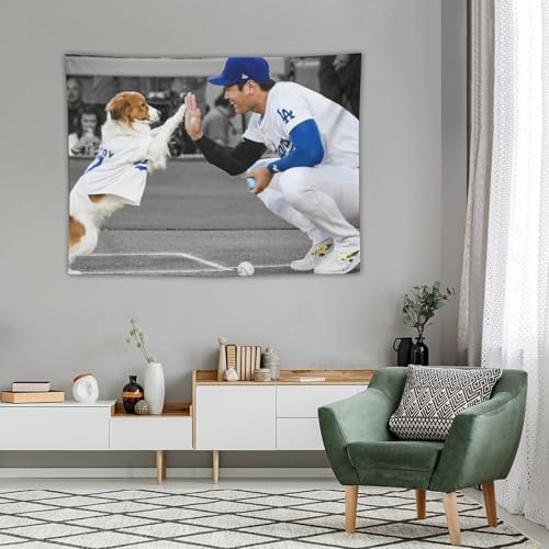 プロ野球選手大谷翔平 アートグッズ ポスタータペストリー (30) タペストリー クール ポスタータペストリー 壁アート 印刷 アートパネル オフィス装飾 ギフト30"x40" [4]