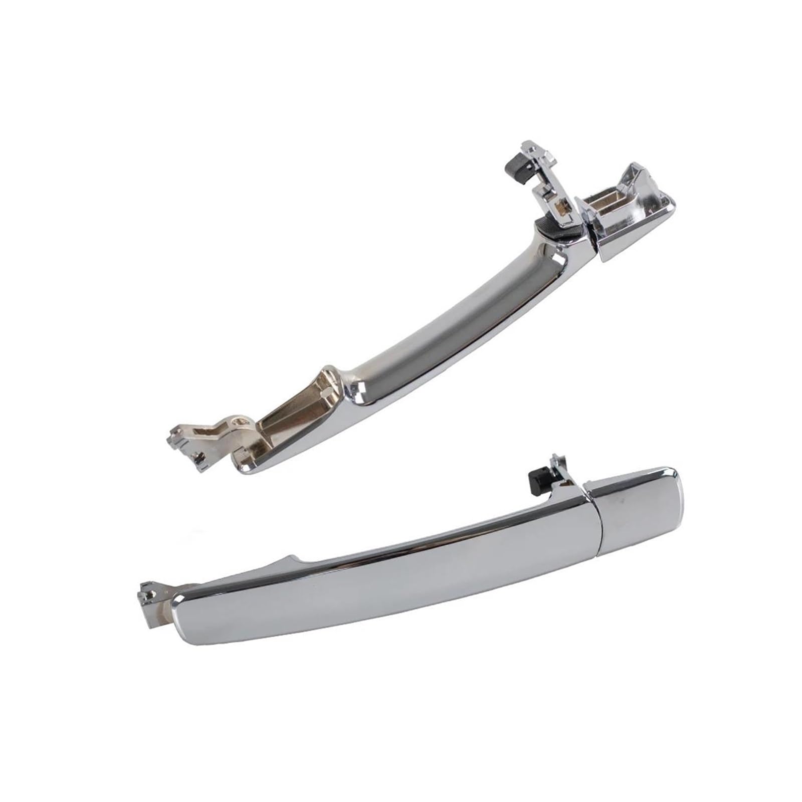 FIXCOR Car Exterior Door Handle Chrome Front Rear for Nissan for Murano for Rogue for Select for Infiniti FX35 FX45 80640-CA012(1 PCS Without Hole)